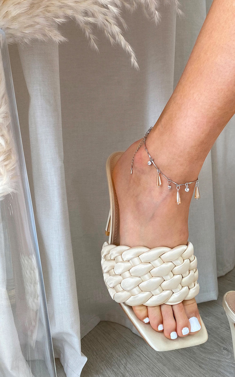 Diamante Drop Anklet-3