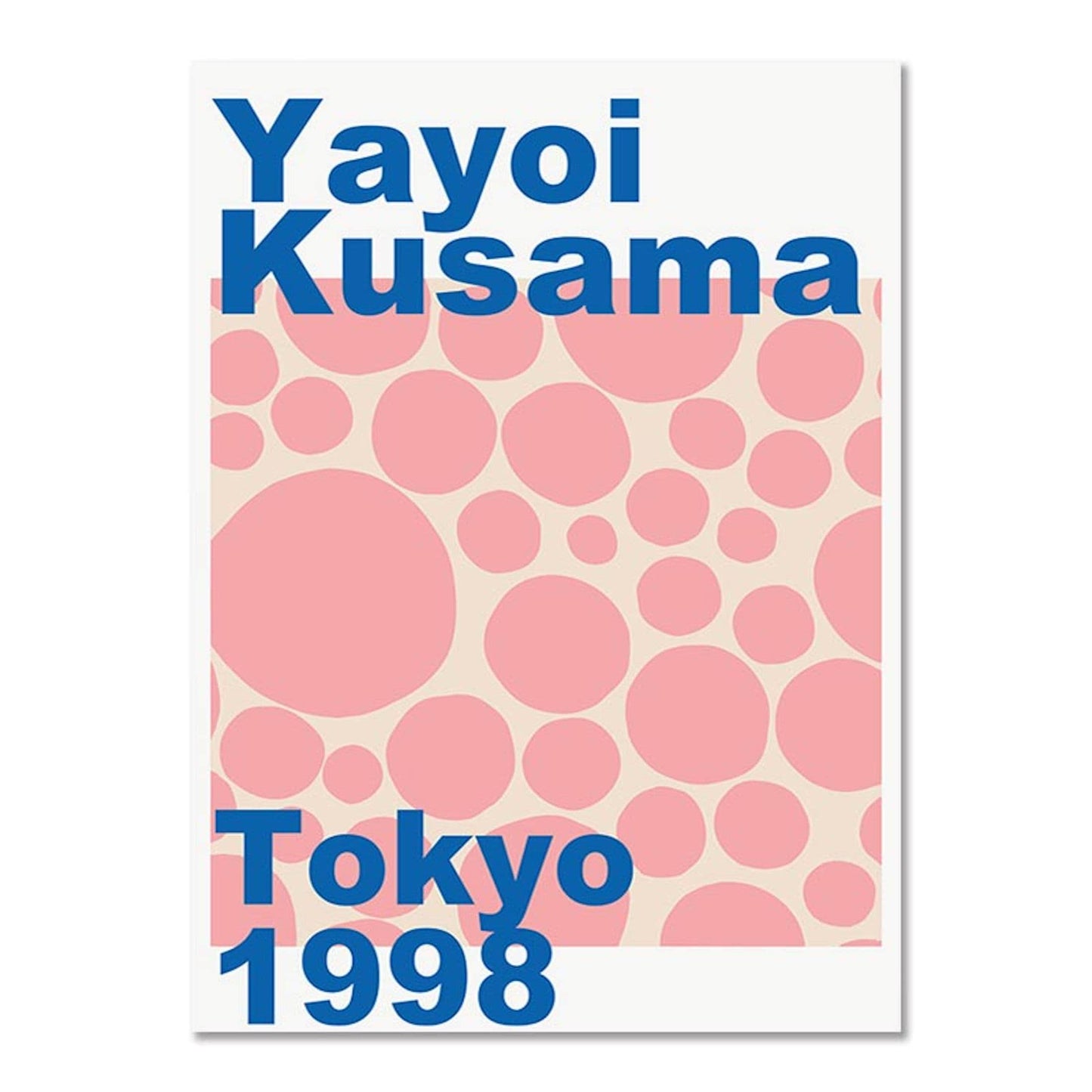 Poster Japan Tokio Yayoi Kusama Kürbis | Bilder Wohnzimmer | Wandbilder Schlafzimmer | Deko Print ohne Rahmen | Bilder Set Kunstdruck-8