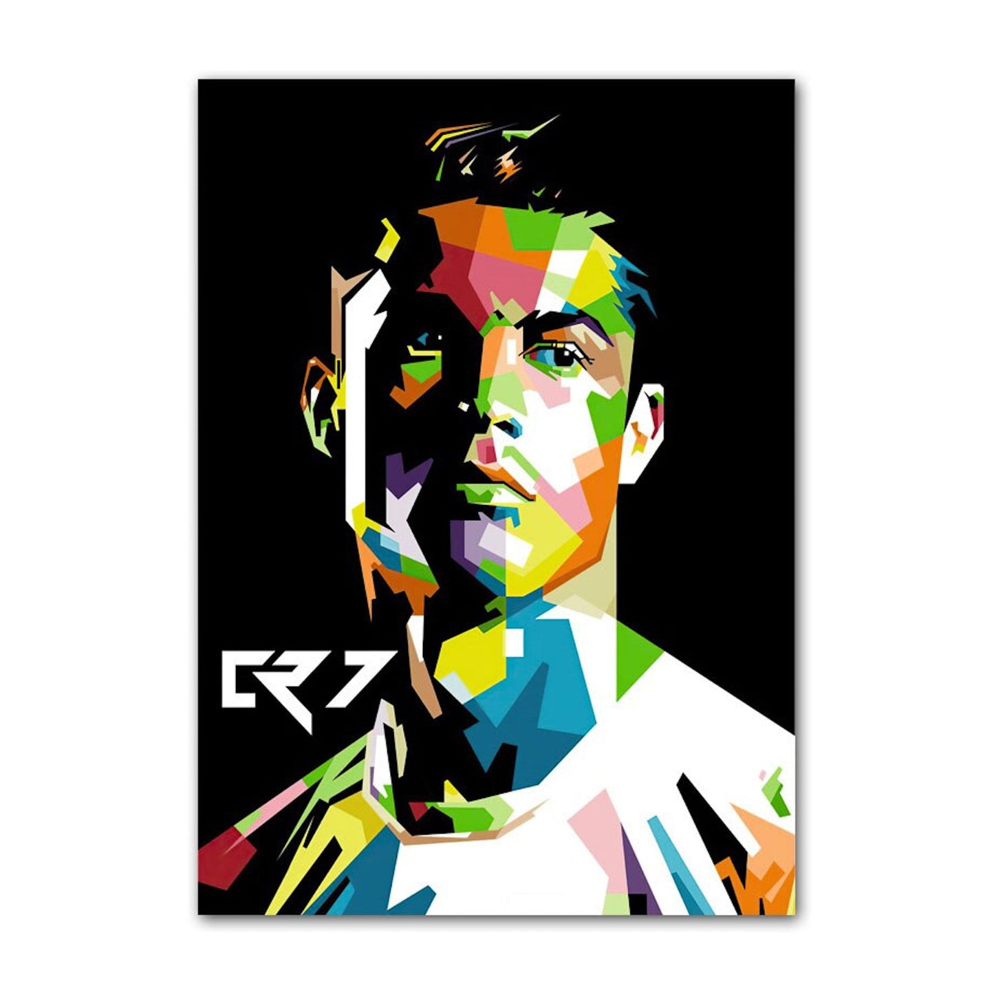 Poster Fußball Christiano Ronaldo bei Manchester United beste Momente als Deko Print ohne Rahmen-2