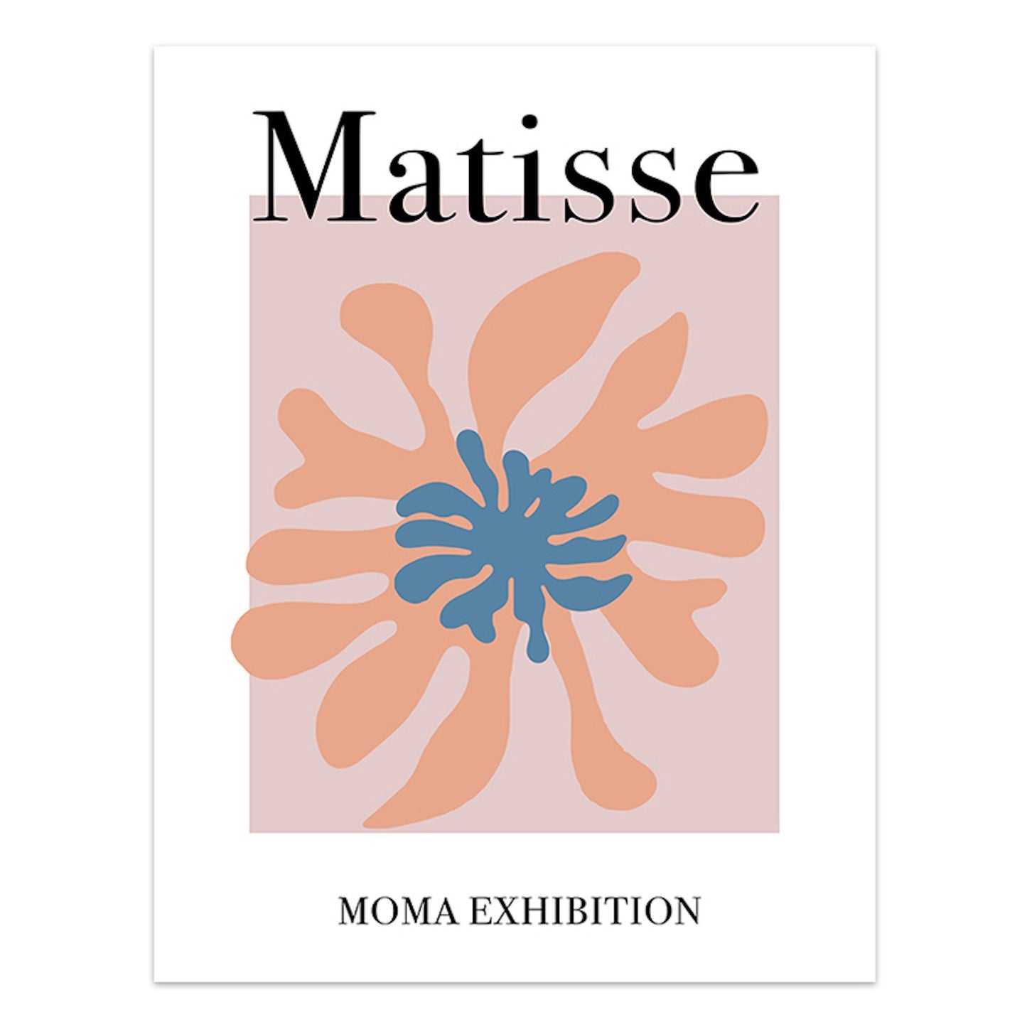 Poster Matisse Flower Market Museum | Bilder Wohnzimmer | Wandbilder Schlafzimmer | Deko Print ohne Rahmen | Bilder Set Matisse Bunt-4