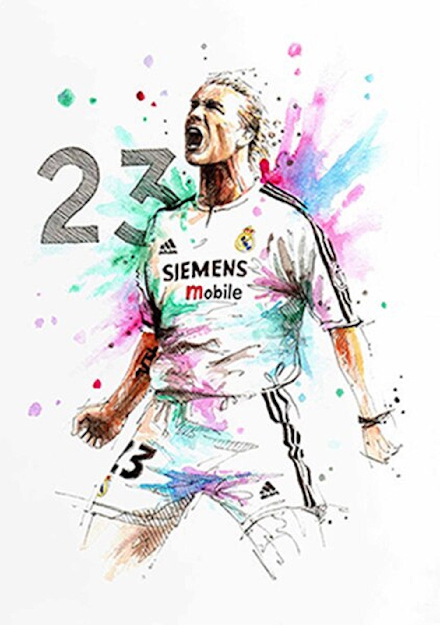 Poster Fußball Weltmeister Pokal Pele Ronaldo Neymar Jr. Messi als Deko Print ohne Rahmen-8