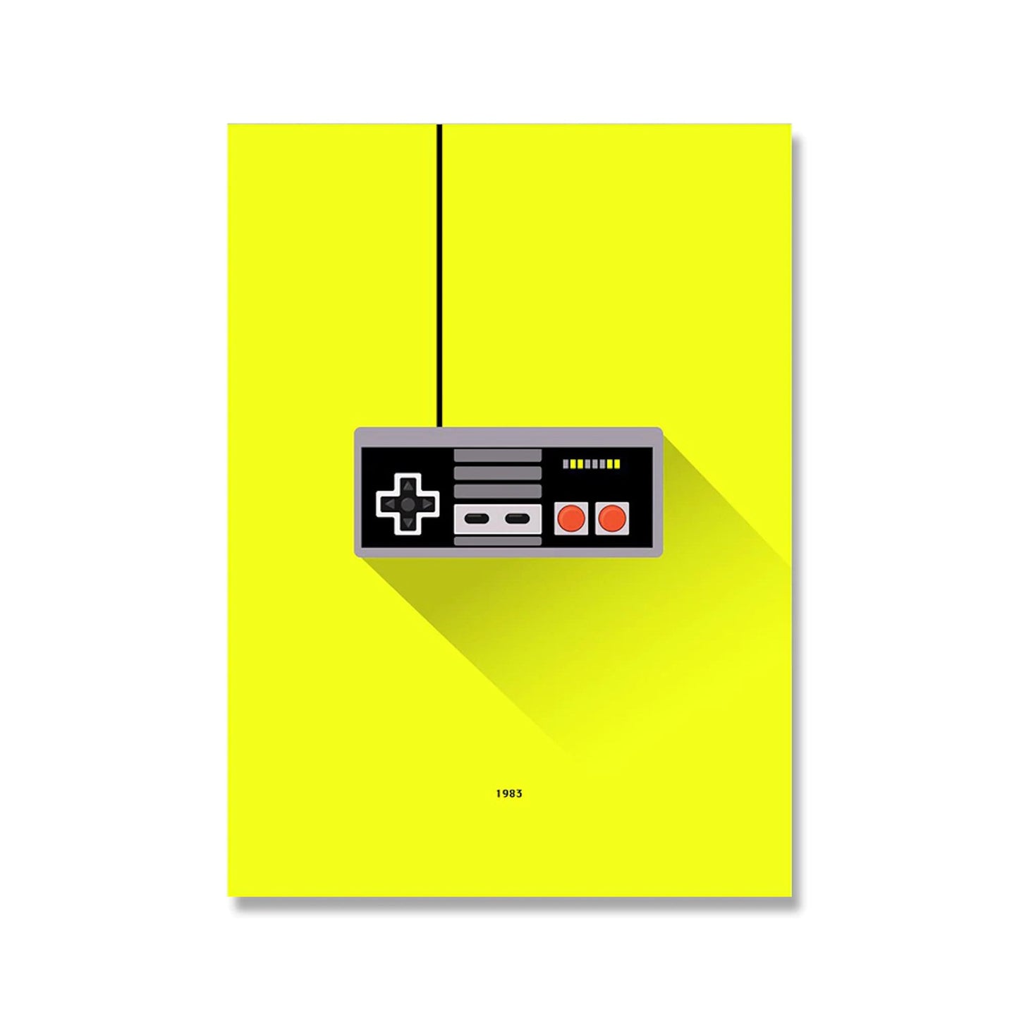 Poster Gamer Playstation Nintendo Controller als Deko Print ohne Rahmen-6