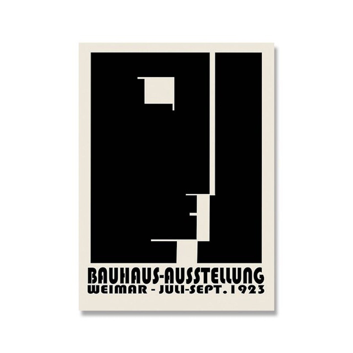 Poster Bauhaus moderne Architektur als Deko Print ohne Rahmen-4