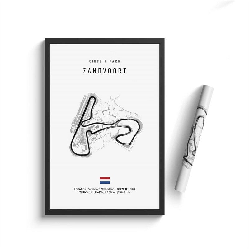 Poster Formel 1 Kalender 2024 Strecken Großer Preis von Silverstone Laguna Seca als Deko Print ohne Rahmen-5