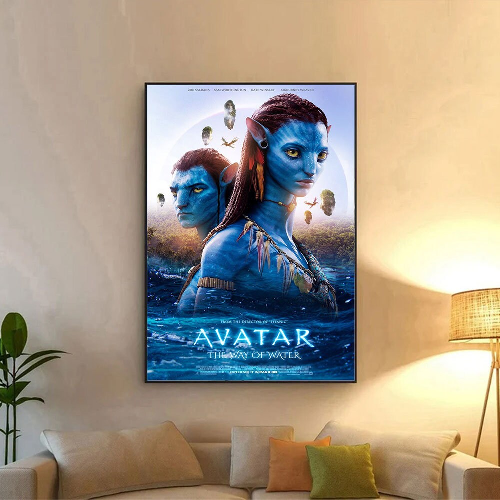 Poster Film Avatar 2 Weg des Wassers als Deko Print ohne Rahmen-3