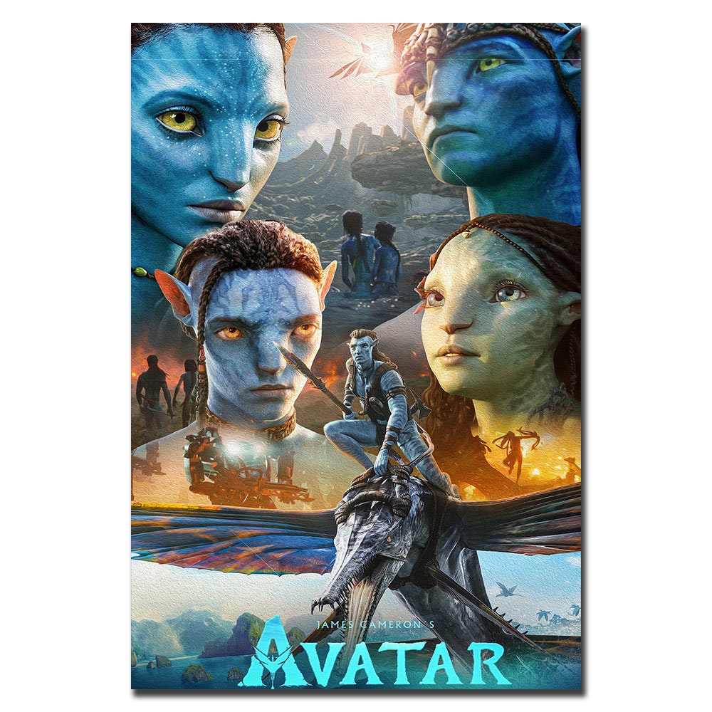 Poster Film Avatar 2 Weg des Wassers als Deko Print ohne Rahmen-8