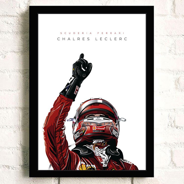 Poster Formel 1 Rennwagen Grand Prix Rennfahrer Legenden I  Deko Print ohne Rahmen-8