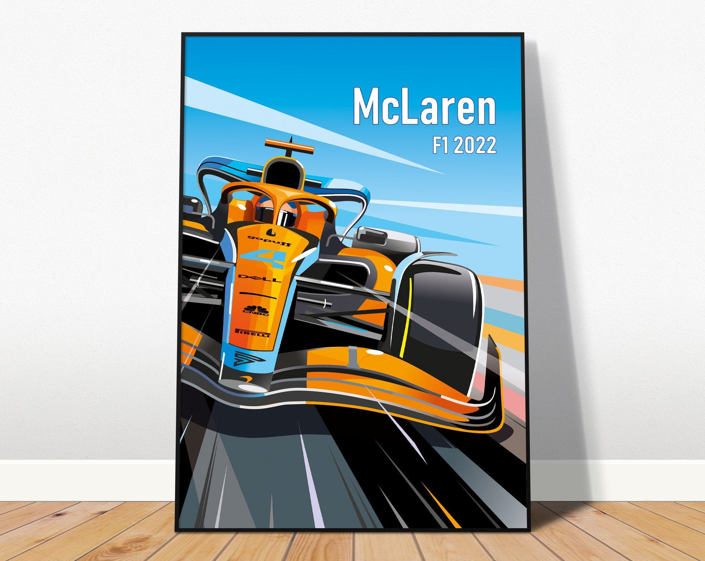 Poster Formel 1 Länder Städte Rennstrecke Rennfahrer Rennwagen I Deko Print ohne Rahmen-6