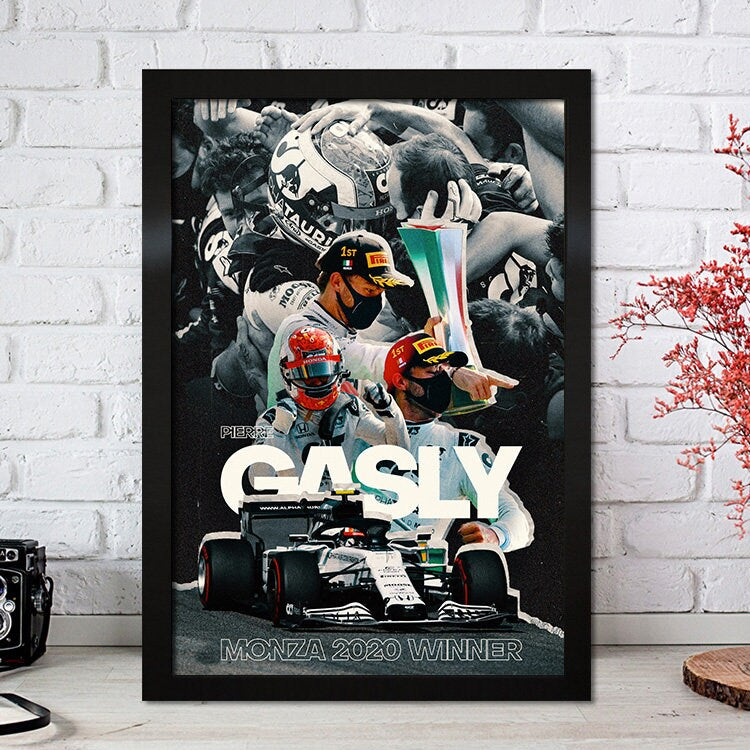 Poster Formel 1 Rennfahrer Legenden Rennwagen I Deko Print ohne Rahmen-6