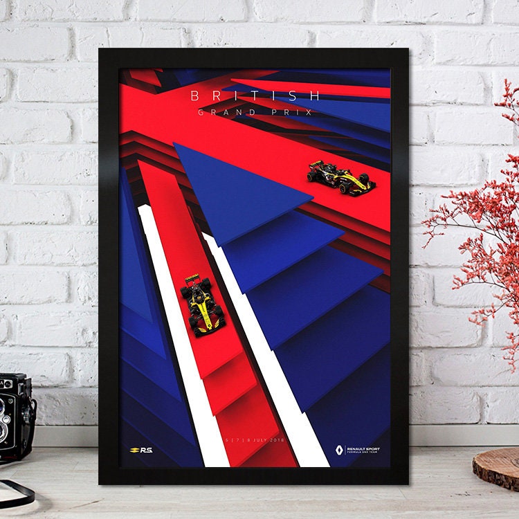 Poster Formel 1 Rennfahrer Legenden Rennwagen I Deko Print ohne Rahmen-3