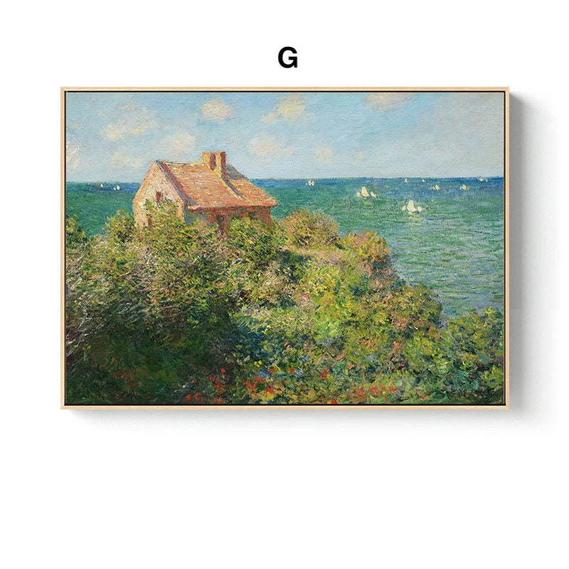 Poster Vintage Claude Monet I Deko Print ohne Rahmen-7