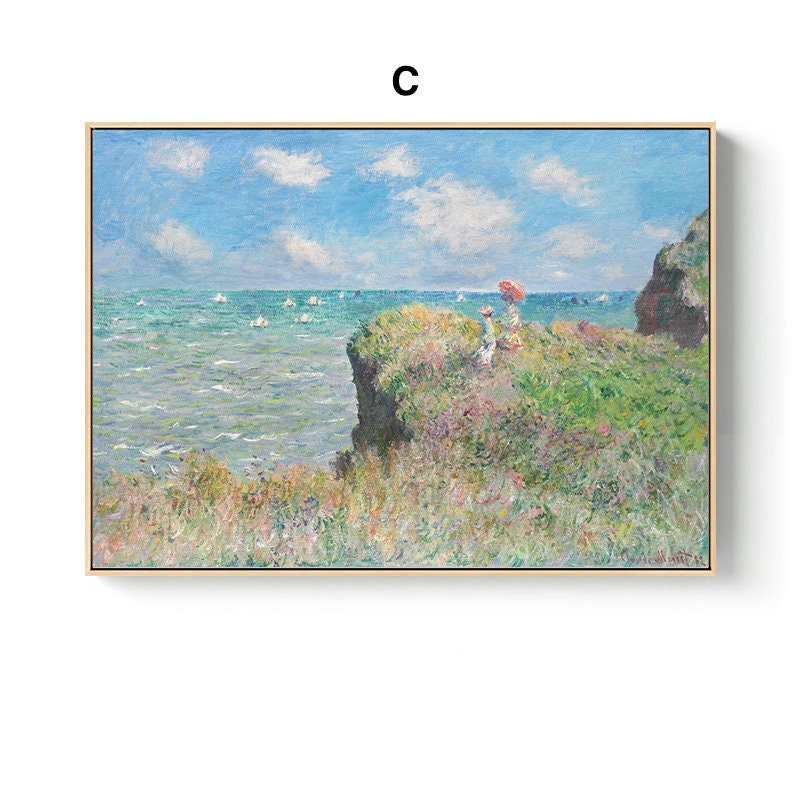 Poster Vintage Claude Monet I Deko Print ohne Rahmen-3