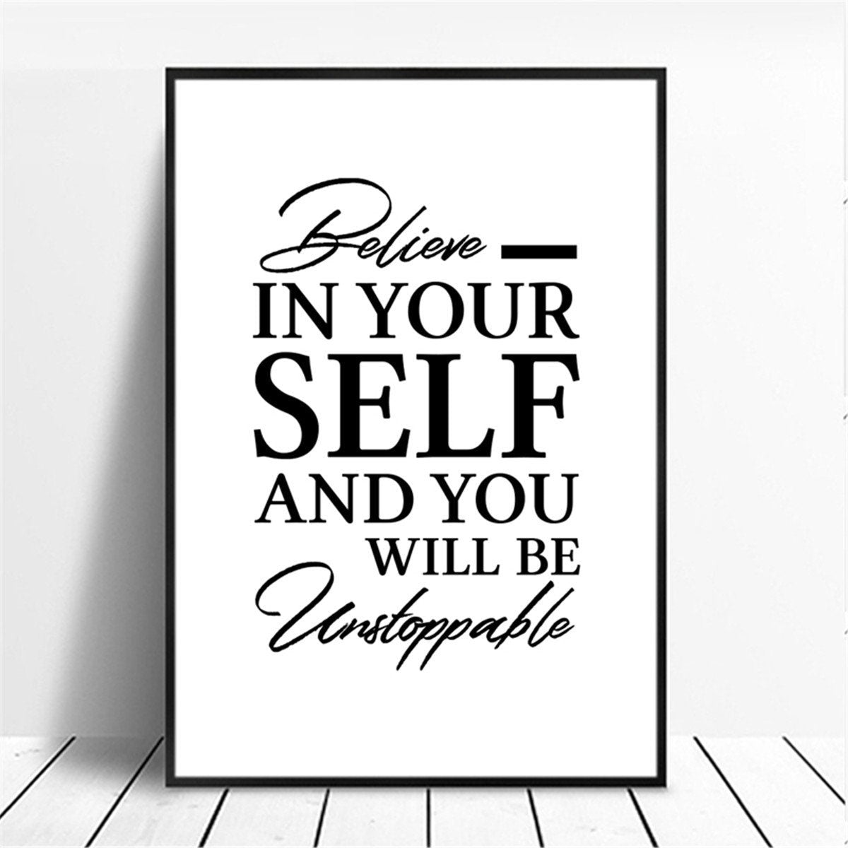 Poster Motivation Zitate I Wandbilder Wohnzimmer & Schlafzimmer I Deko Print Bilder I ohne Rahmen-7