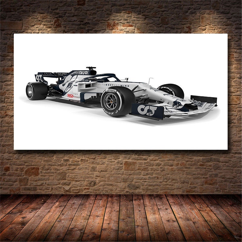 Poster Formel 1 Rennwagen Grand Prix I Red Bull I Ferrari I Renault I Honda I Deko Print ohne Rahmen-6