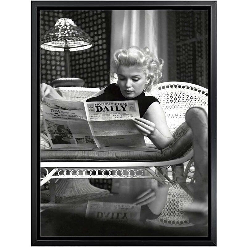 Poster Marylin Monroe I Wandbilder Wohnzimmer & Schlafzimmer I Deko Print Bilder I ohne Rahmen-5