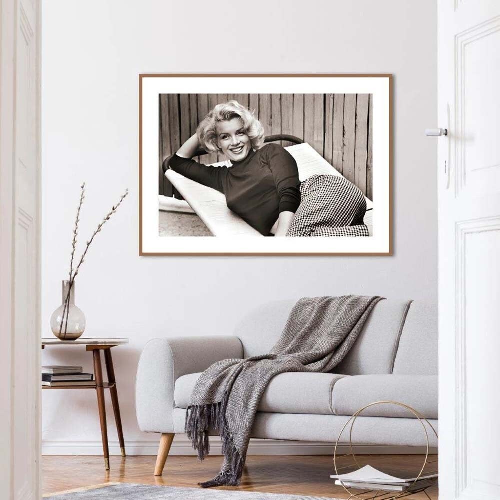 Poster Marylin Monroe I Wandbilder Wohnzimmer & Schlafzimmer I Deko Print Bilder I ohne Rahmen-1