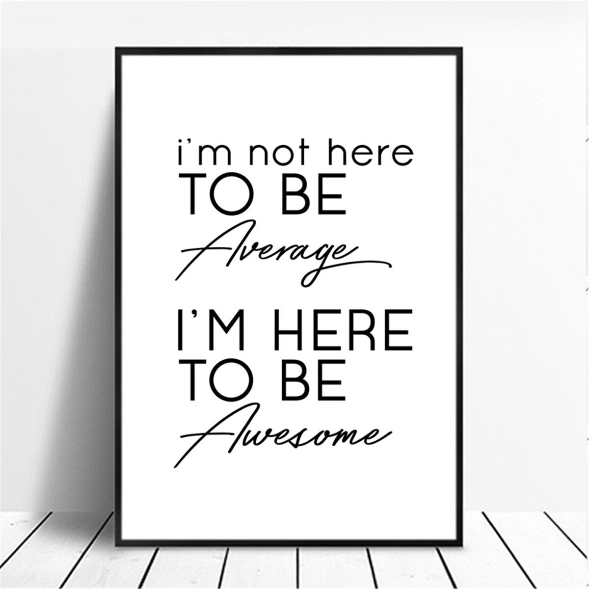 Poster Motivation Zitate I Wandbilder Wohnzimmer & Schlafzimmer I Deko Print Bilder I ohne Rahmen-3