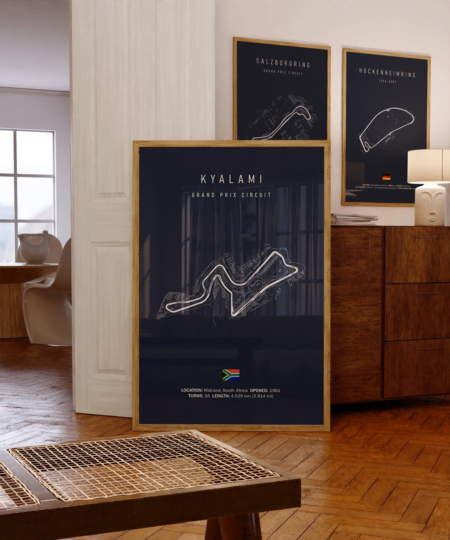 Poster FORMEL 1 BAHRAIN HOCKENHEIMRING Salzburgring Baku Phillip Island Le Mans Pikes Peak Kyalami I Wanddeko I Kunstdruck ohne Rahmen-9