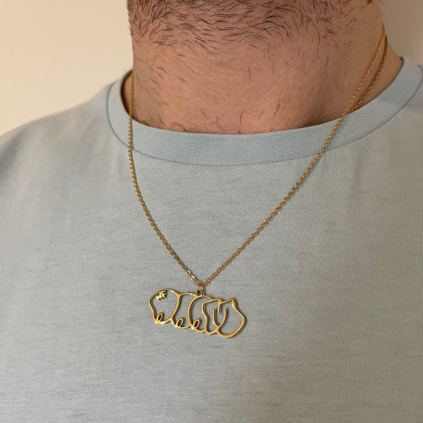 MF DOOM Graffiti Necklace-1