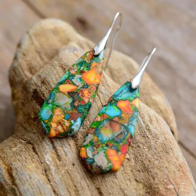 Imperial Jasper Oasis Earrings-1