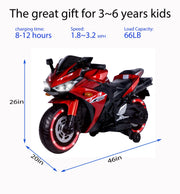 kids motorcycle 12V motorcycle for kids 3 4 5 6 years Boys Girls 12v7ah kids motorcycle ride on toy with Training Wheels - Memoriex 