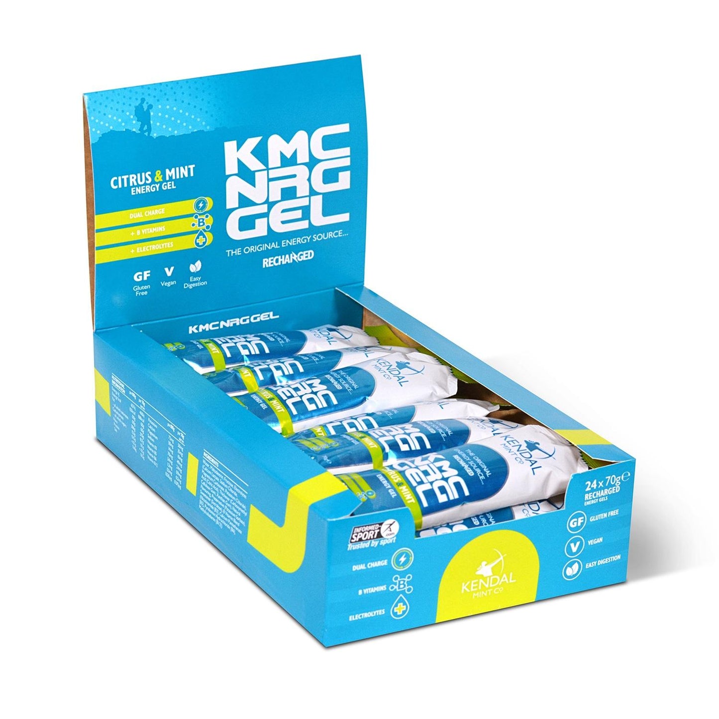 KMC NRG GEL Citrus & Mint Energy Gel 70g-3