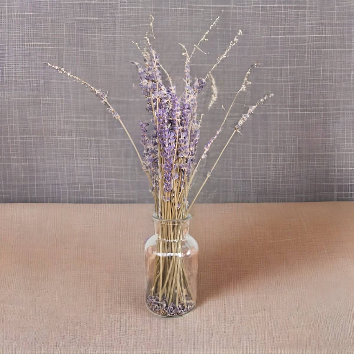 Natural Dried Small French Lavender Bunch-0