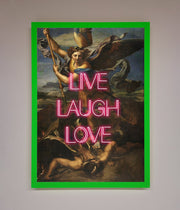 Live Laugh Love Quote Framed Poster-8