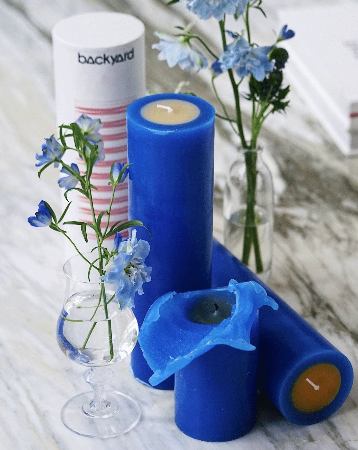 Luxury Blooming Pillar Scented Candles-7