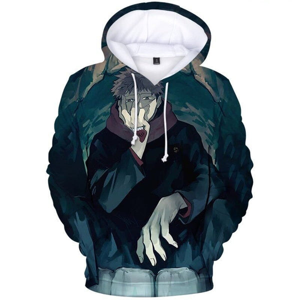 Yuji Itadori Sukuna Form Fashion Hoodie