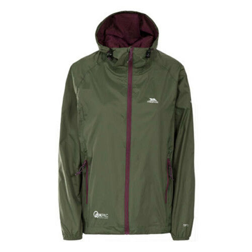 Trespass Qikpac Ladies Waterproof Hooded Jacket - Clearance-5