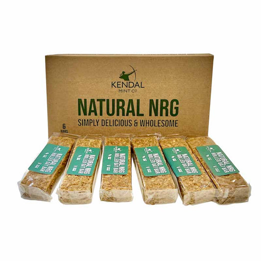 Natural NRG: Rolled Oat Flapjack Energy Bar (Vegan)-0