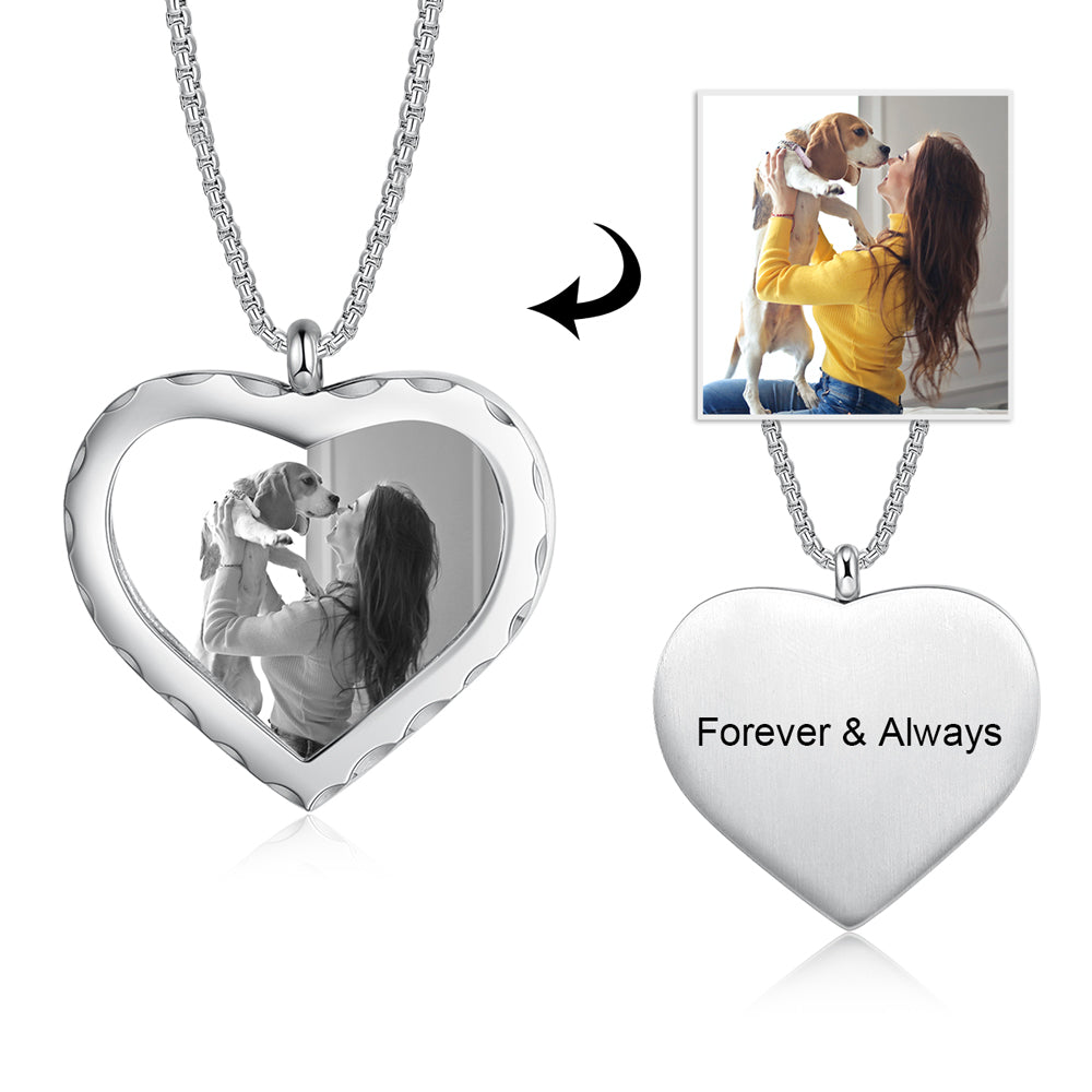 Stainless Steel Photo Necklace-6