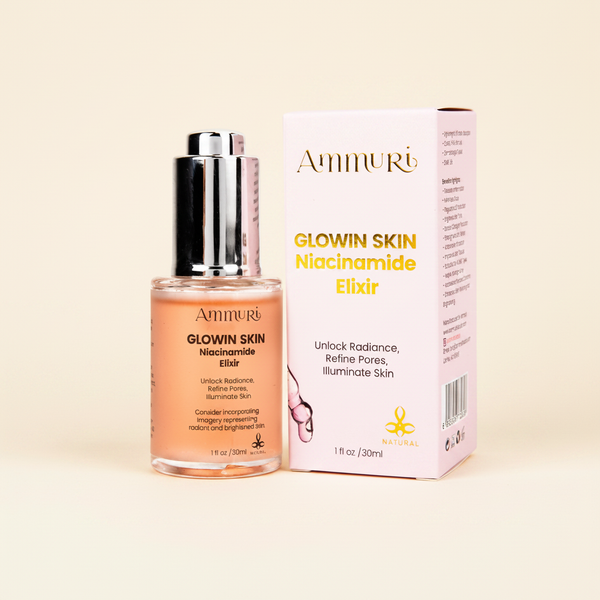 Niacinamide Brightening Face Serum for Dark Spots & Uneven Skin Tone | Ammuri-0