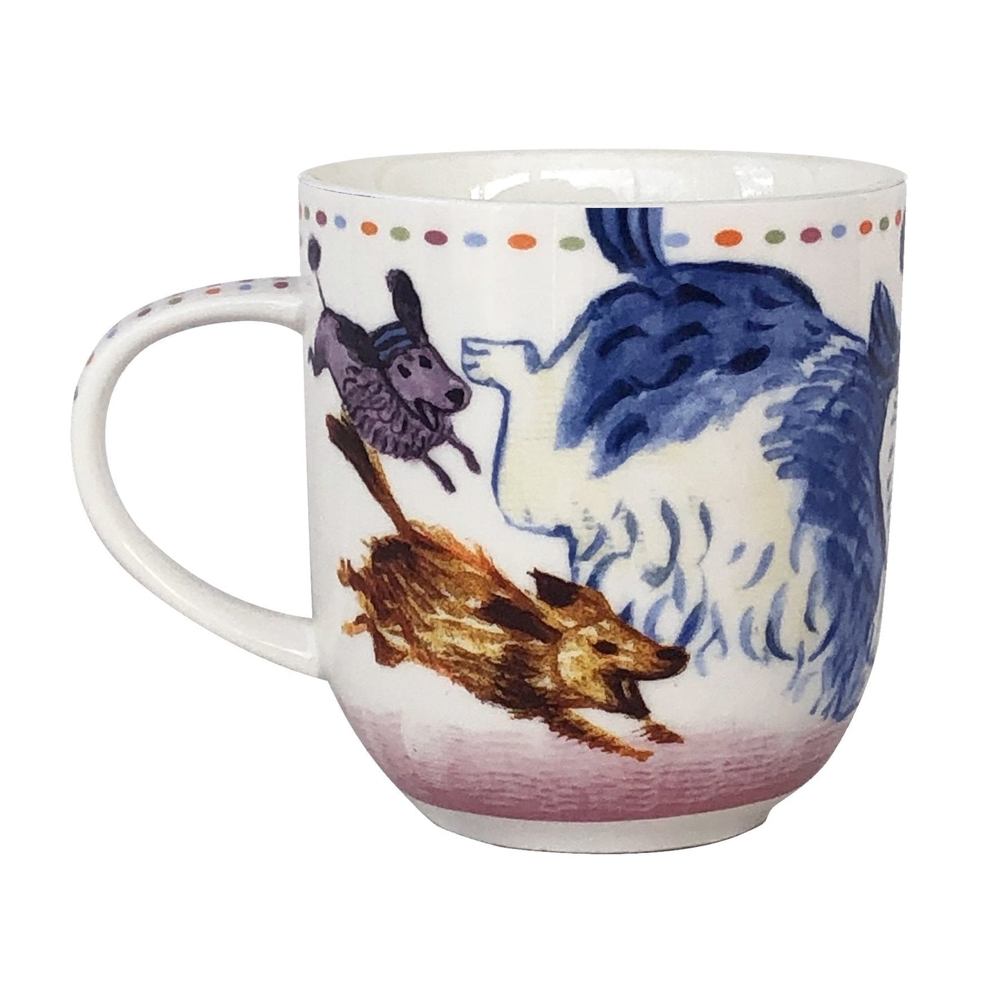 Off Leash Porcelain Mug-3