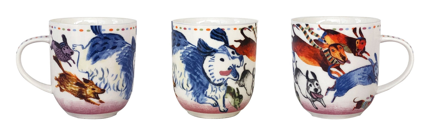 Off Leash Porcelain Mug-4