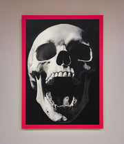 Open Mouth Skull Framed Poster-5