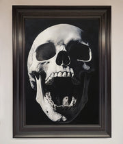 Open Mouth Skull Framed Poster-16