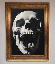 Open Mouth Skull Framed Poster-13