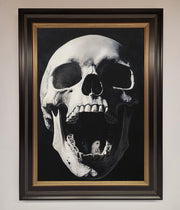 Open Mouth Skull Framed Poster-18