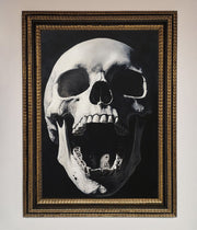 Open Mouth Skull Framed Poster-12