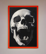 Open Mouth Skull Framed Poster-7