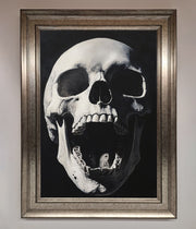 Open Mouth Skull Framed Poster-15