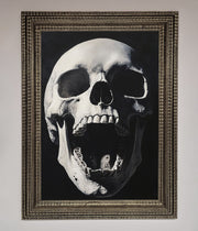 Open Mouth Skull Framed Poster-11