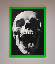 Open Mouth Skull Framed Poster-9