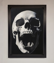 Open Mouth Skull Framed Poster-1