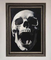 Open Mouth Skull Framed Poster-14
