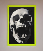 Open Mouth Skull Framed Poster-8
