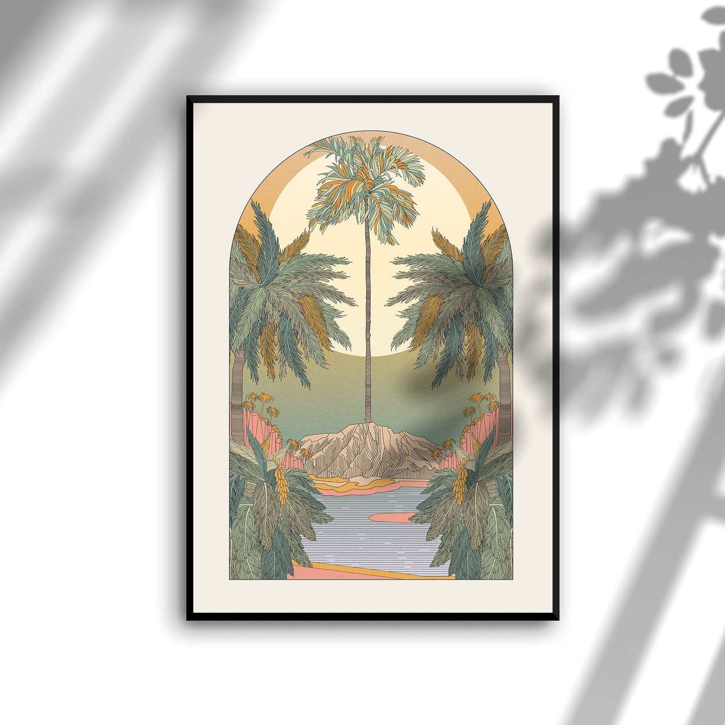 Palm Island Art Print-3