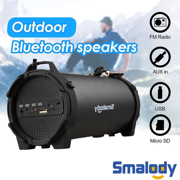 Outdoor Portable Subwoofer Column Bluetooth Speaker -11